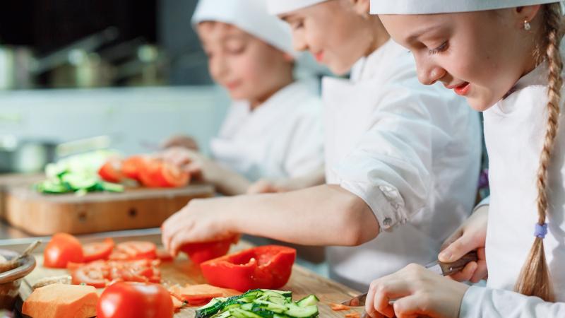 Teens Cooking